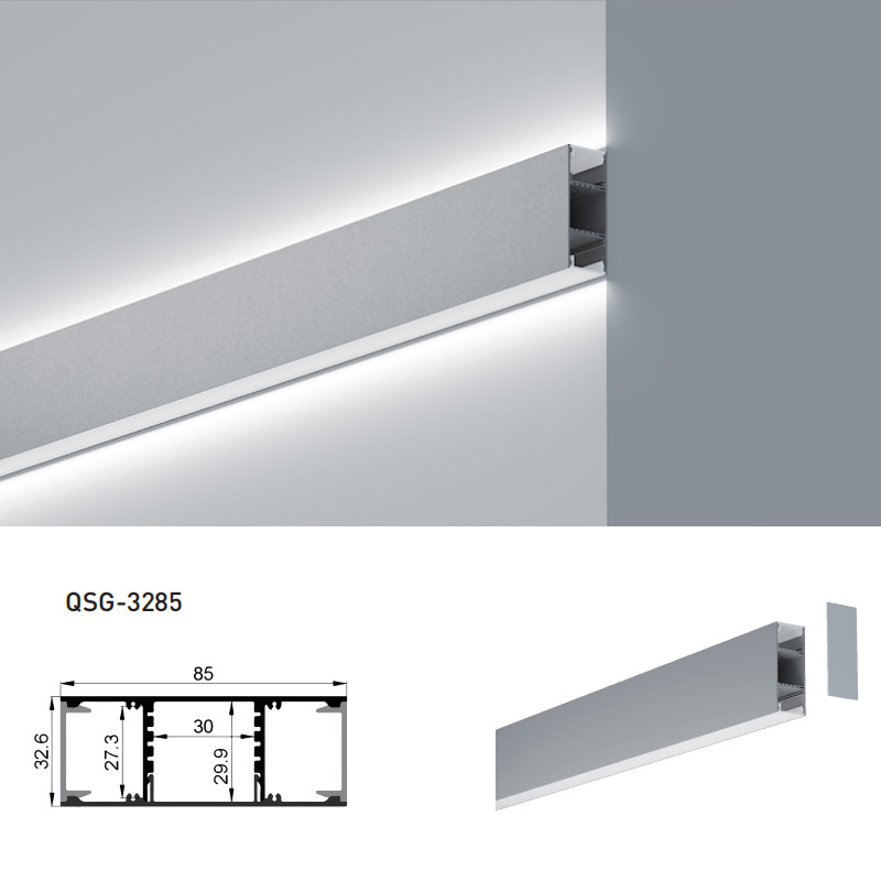 LED Strip Channel With Two Sides Illumination For 20mm Multi-Row Strip Lights LED Strip Channel With Two Sides Illumination For 20mm Multi-Row Strip Lights